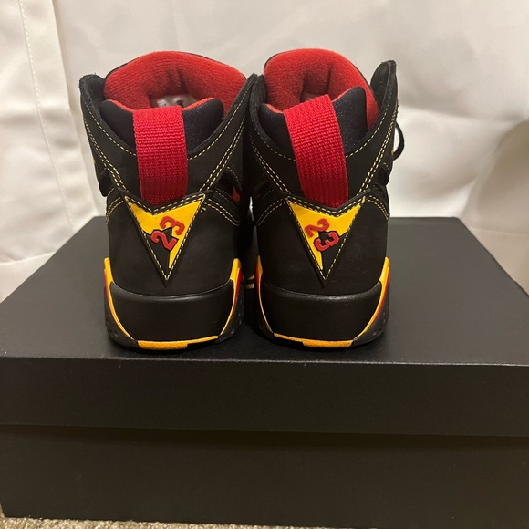 Citrus Jordan 7’s
- black/red/yellow - Picture 3 of 5